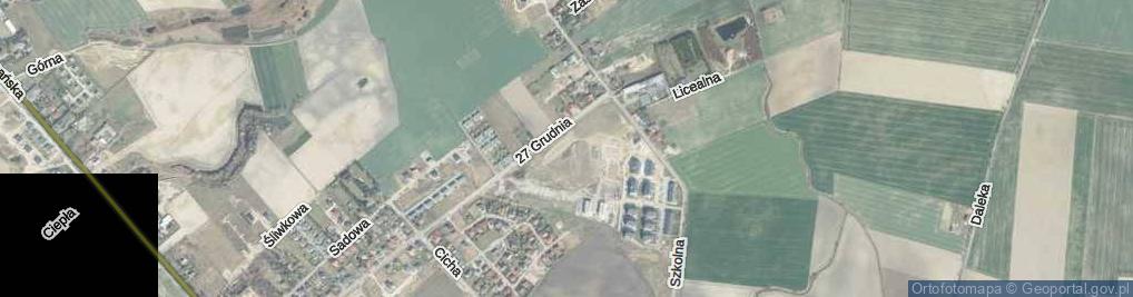 Zdjęcie satelitarne Turyńska ul.